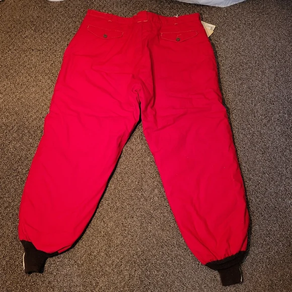 1940's 50's Red Allen Sportswear Canuck Ski Snow Pants